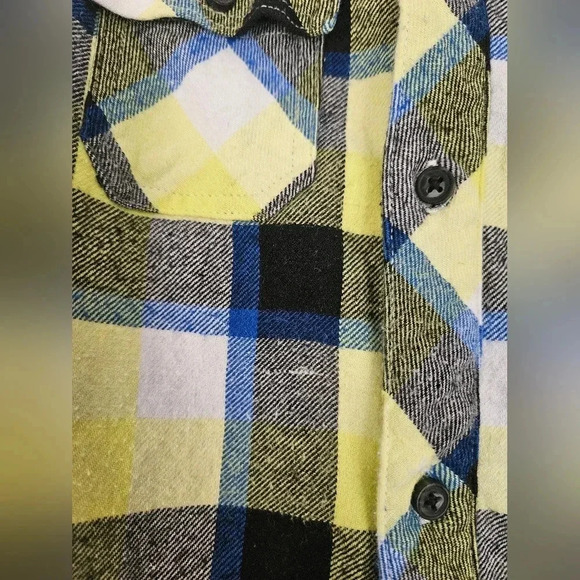 2T boys thick flannel button down jacket - Picture 3 of 8